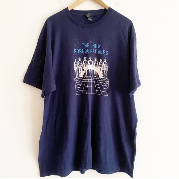 Tultex Other - The New Poronographers band tee